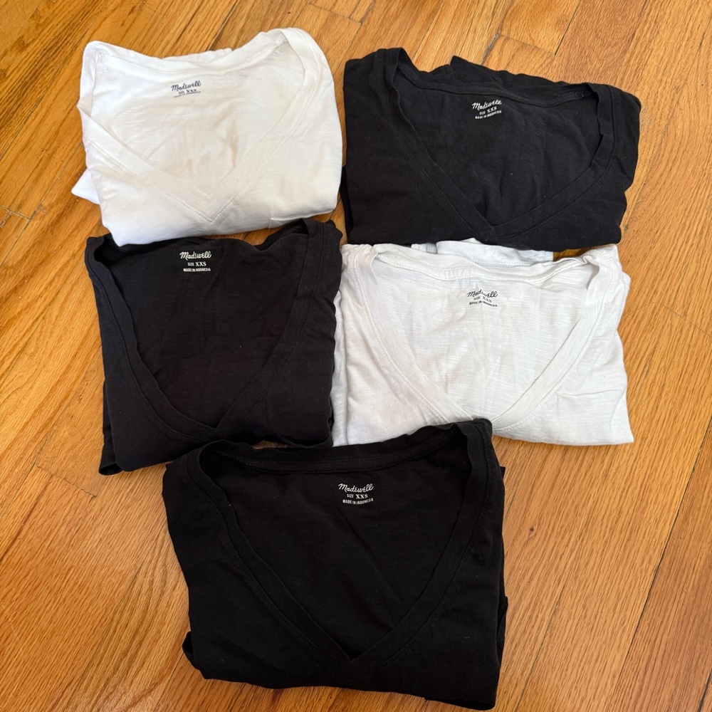 Madewell FIVE SHIRTS BUNDLE
